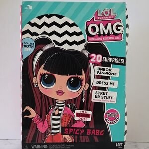 L.O.L. Surprise! O.M.G. Spicy Babe Doll with Red and Black